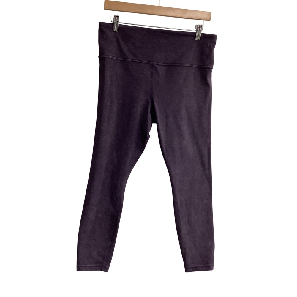 Athleta High Rise  Workout Running Exercise Lounge Travel Leggings Purple L‎
